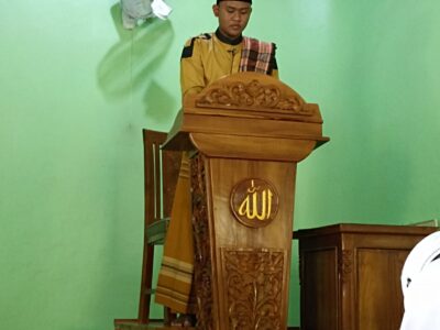 Pengalaman Nyata, Siswa MAN 3 Langkat Tampil Sebagai Khatib Shalat Jum’at