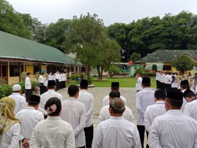 Pasca Libur Lebaran, Kemenag Langkat Langsung Gelar Apel Pagi