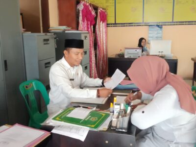 Optimalisasi Pelayanan di KUA Salapian Pasca Libur Idul Fitri 1443 H