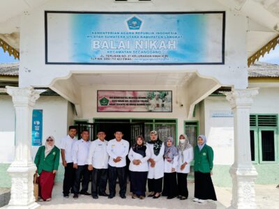 Kasi Penmad Kemenag Langkat Sidak Kehadiran ASN di KUA Kecamatan dan Madrasah Negeri