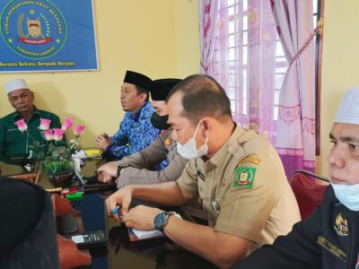 Kakan Kemenag Langkat Hadiri Rapat Koordinasi Antar Umat Beragama di Kabupaten Langkat