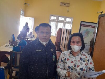 Kasi PHU Kemenag Langkat Tinjau Vaksinasi Meningitis Calon Jamaah Haji