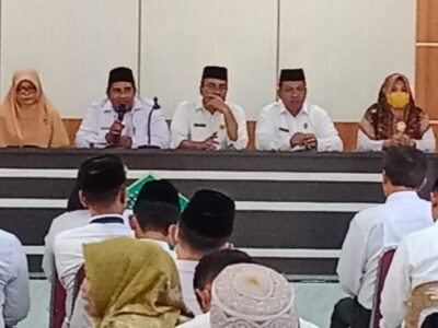 Perdana Bertugas, Kakan Kemenag Langkat Gelar Rapat Koordinasi