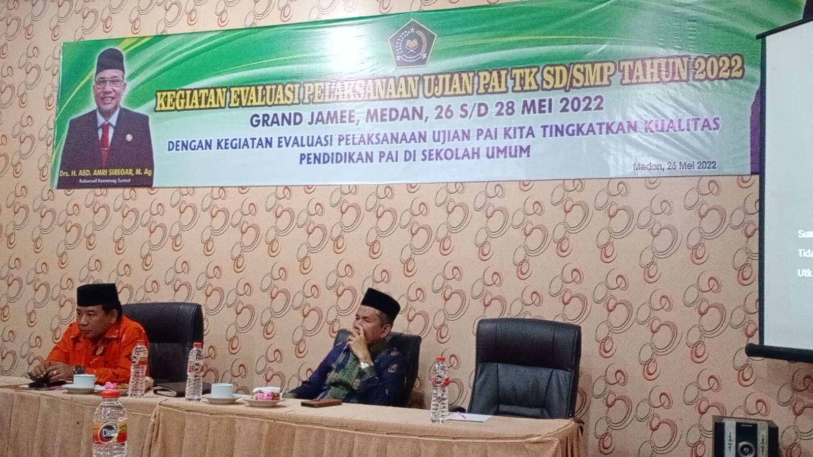 You are currently viewing Kasi PAIS Hadiri Giat Evaluasi Pelaksanaan Ujian PAI TK, SD/SMP Tahun 2022