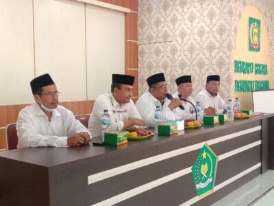 Kakan Kemenag Langkat Beri Pembinaan KKG PAI