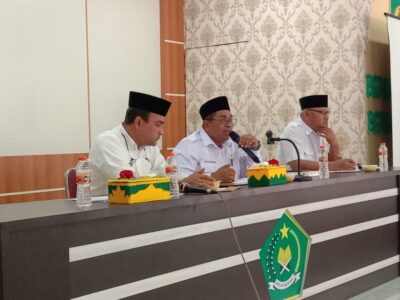 Kemenag Langkat Gelar Rapat Koordinasi Pejabat, Bahas Target Capaian 75 Persen Realisasi Anggaran 2022