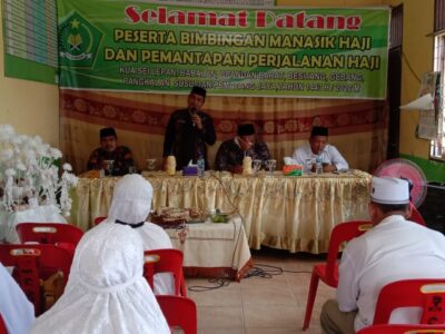 Kasubbag TU Secara Resmi Tutup Manasik Haji Wilayah Langkat Teluk Aru