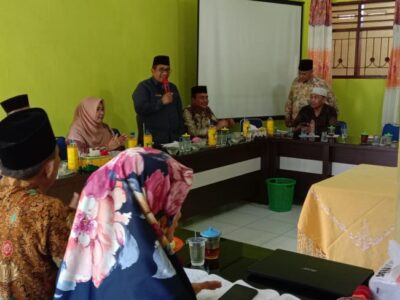 Beri Pembinaan Pokjawas, Kakan Kemenag Langkat : Pengawas Harus Menjadi Virus Positif Yang Menularkan Kebaikan dan Kompetensi