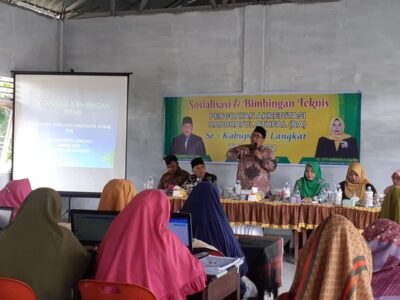 Kemenag Langkat Gelar Sosialisasi dan Bimtek Penguatan Akreditasi RA Se Kabupaten Langkat