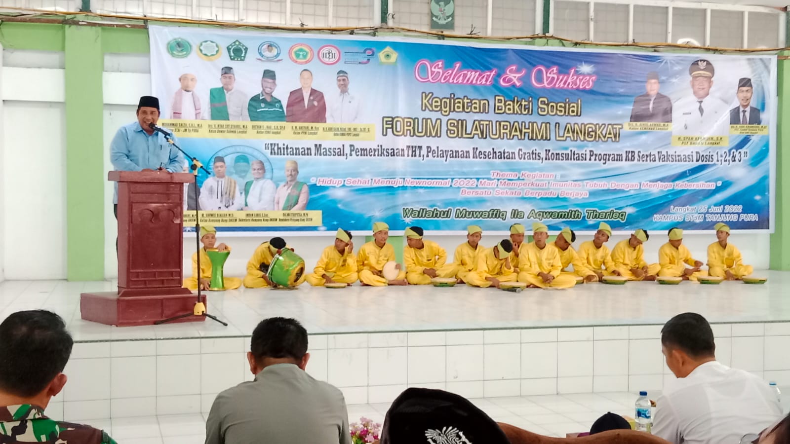 You are currently viewing Kakan Kemenag Langkat Hadiri Bakti Sosial Forum Silaturahmi Langkat