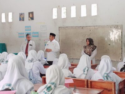 Hadir Kabid Penmad Menyapa Siswa MTsN 3 Langkat, Kasi Penmad Turut Antusias