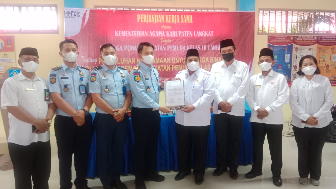 You are currently viewing Kemenag Langkat Jalin Kerjasama Penyuluhan Agama Dengan Lapas Pemuda Langkat