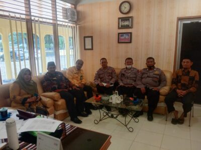 Kakan Kemenag Langkat Terima Kunjungan Satuan Bimas Polres Langkat