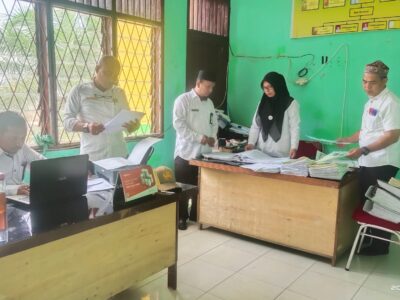 Tim Monev Kemenag Langkat, Kunjungi KUA Brandan Barat