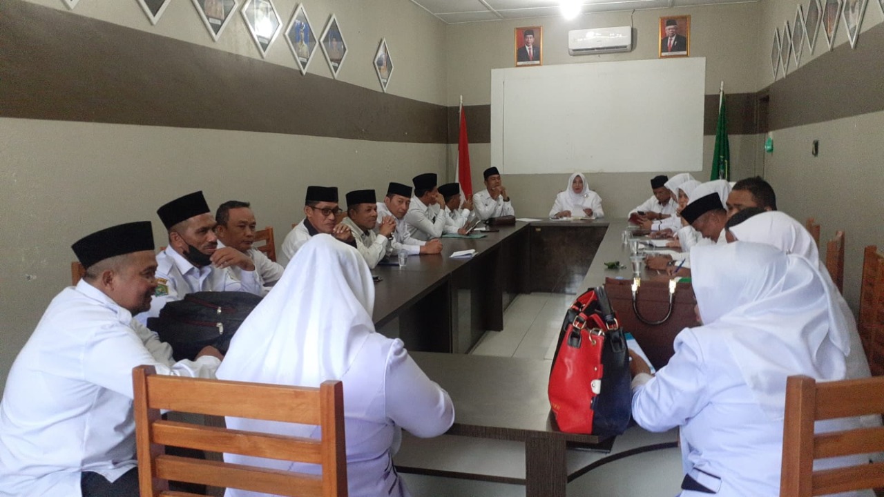 You are currently viewing Seksi Penmad Gelar Rapat Koordinasi Kepala Madrasah, Bahas Persiapan KSM 2022