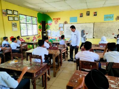 Seksi Penmad Dampingi Tim Kanwil Monitoring Pelaksanaan Uji Validasi AKMI Kabupaten Langkat