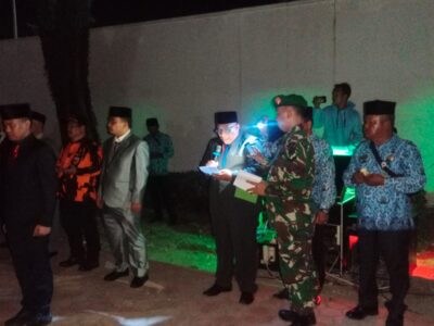 Kakan Kemenag Langkat Pimpin Doa Apel Kehormatan dan Renungan Suci