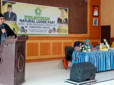 Kakan Kemenag Langkat : Media Pembelajaran Loose Part Membantu Mengekspresikan Kreativitas Anak Tanpa Batas.