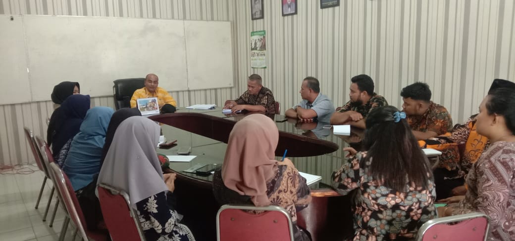 You are currently viewing Kasubbag TU Pimpin Rapat Optimalisasi PTSP Kemenag Langkat