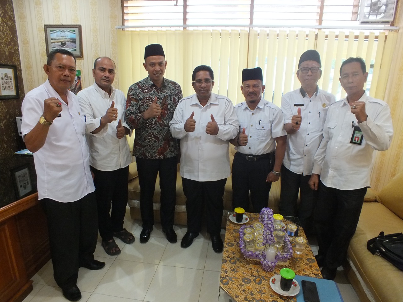 You are currently viewing Kakan Kemenag Langkat Terima Koordinasi Pokjawas Madrasah