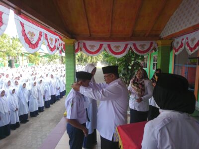 Buka ANBK di MTsN 3 Langkat, Kakan Kemenag Langkat Beri Motivasi