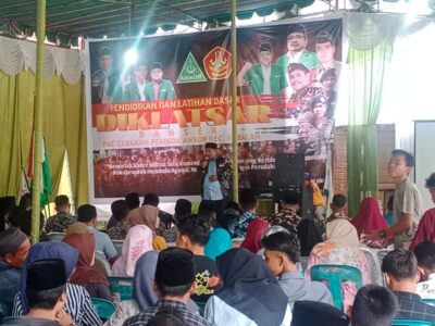 Kakan Kemenag Langkat Hadiri Diklatsar PAC GP ANSOR Kec. Babalan