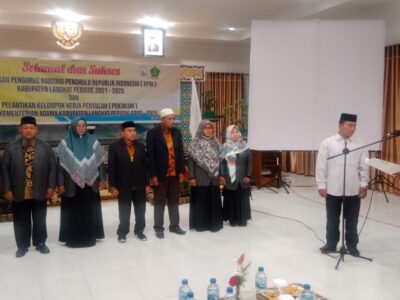 Kakan Kemenag Langkat Lantik Pokjaluh Agama Islam Periode 2022-2025