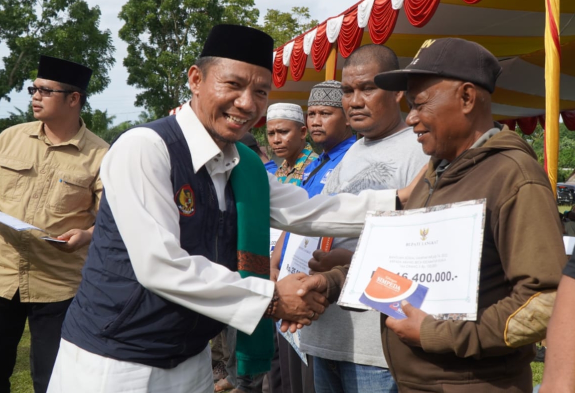 You are currently viewing Wakili Kakan, Ka. KUA Salapian Hadiri Istighosah dan Bakti Sosial Kecamatan Salapian