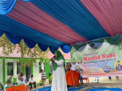 Peringatan Maulid Nabi Muhammad SAW 1444 H di MIN 10 Langkat