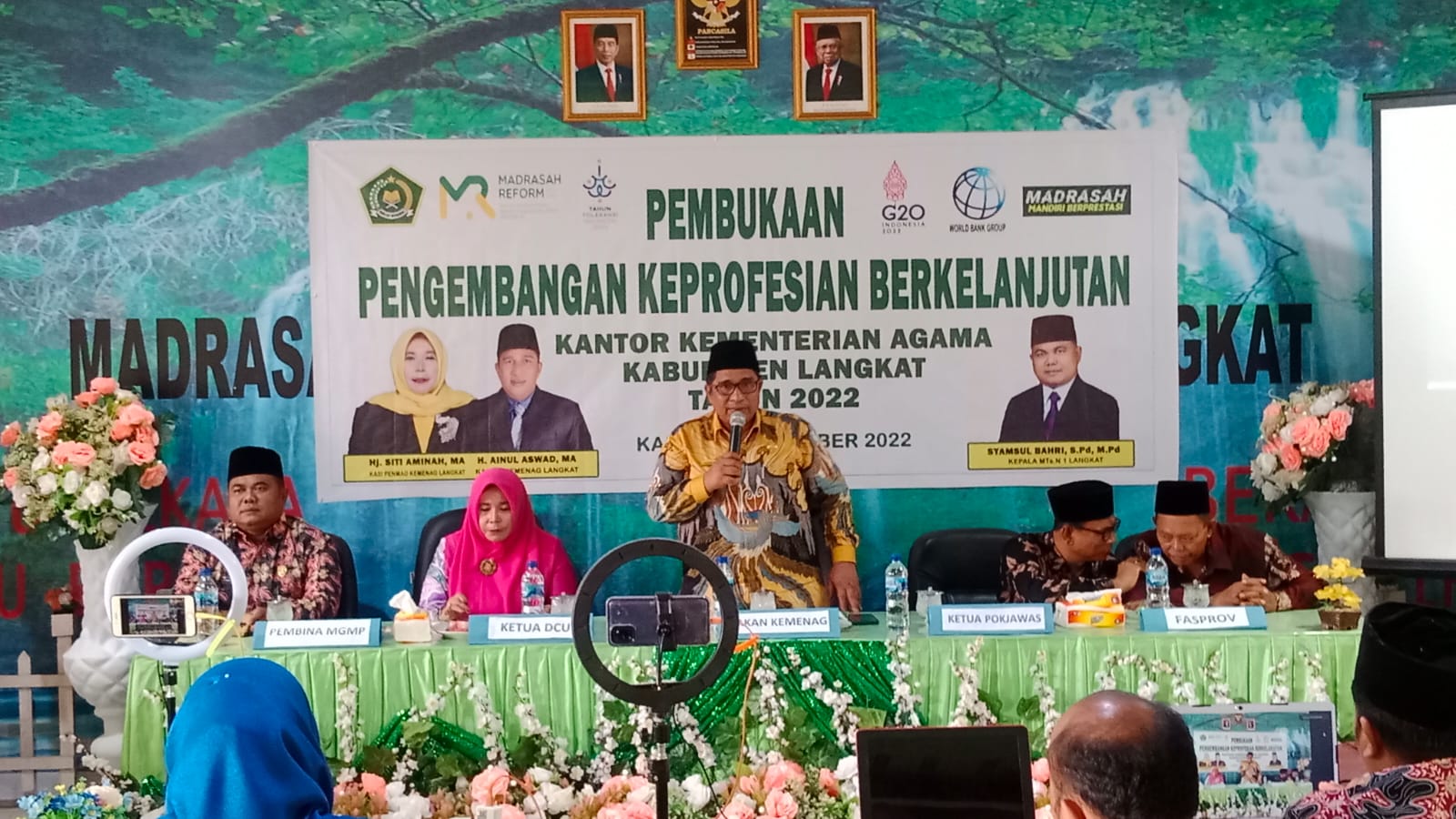 You are currently viewing Kakan Kemenag Langkat Resmi Membuka Pengembangan Keprofesian Berkelanjutan (PKB) Kabupaten Langkat