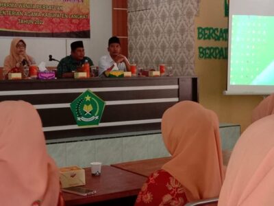 Perkuat Silaturahmi, DWP Kemenag Langkat Adakan Pertemuan Bulanan