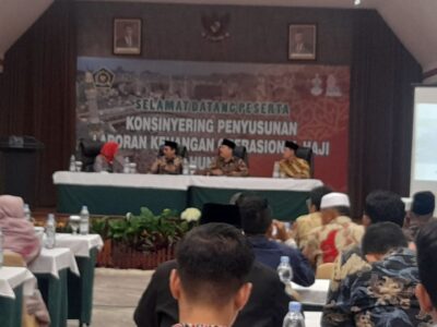 Kasi PHU Kemenag Langkat Ikuti Konsinyering Penyusunan LK Haji Tahun 2022