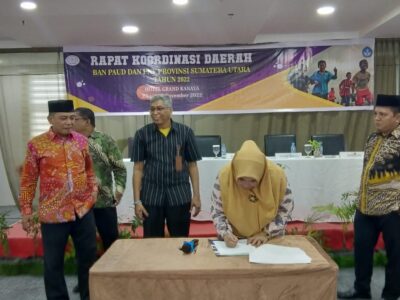 Kasi Penmad Hadiri Rakorda BAN PAUD dan PNF Tahun 2022