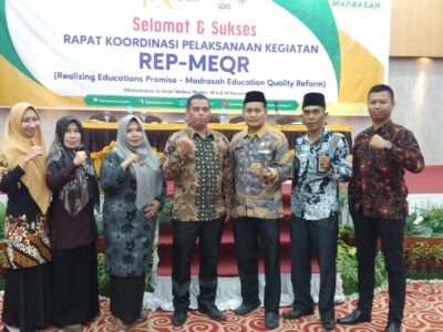 Kasi Penmad Ketua DCU Kabupaten Langkat Ikuti Rakor REP-MEQR