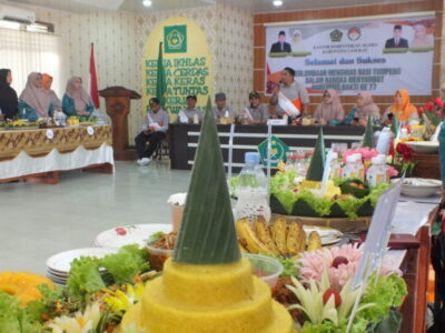 Semarak HAB Ke 77,  DWP Kankemenag Langkat Sukses Gelar Lomba Menghias Tumpeng