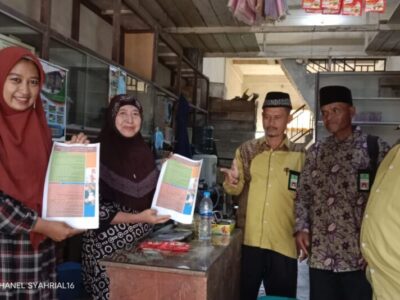 PAI KUA Batang Serangan Lakukan Program On the Spot Sapa Pedagang