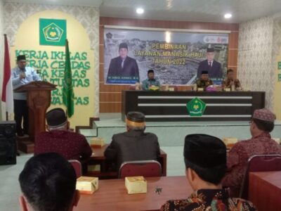 Kemenag Langkat Gelar Pembinaan Layanan Manasik Haji Tahun 2022