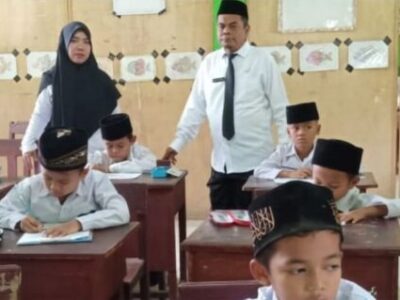 Ukur Kemampuan Siswa, MIN 1 Langkat Laksanakan UAS