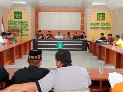 Kemenag Langkat Gelar Technical Meeting Turnamen Futsal Pelajar Madrasah Aliyah