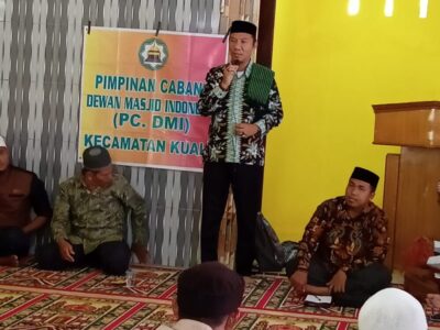 Ka. KUA Salapian : Masjid Harus dikelola Secara Profesional Untuk Kenyamanan Jamaah dalam Beribadah