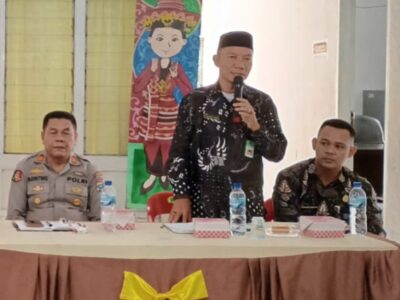 Ka. KUA Salapian Hadiri Rapat Koordinasi Kecamatan Salapian