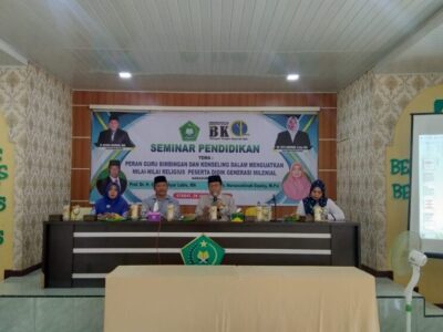 Seksi Penmad Gelar Seminar Pendidikan  : “Peran Guru Bimbingan dan Konseling dalam Menguatkan Nilai-Nilai Religius Peserta Didik Generasi Millenial”