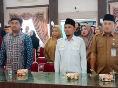 Wakili Kepala Kantor, Kasi PD Pontren Hadiri Pelantikan PABSI Langkat