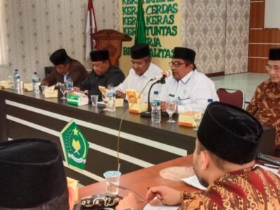 Kakan Kemenag Langkat Hadiri Silaturahim dan Koordinasi Komisi Ukhuwah Islamiyah MUI Sumut