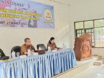 Ka. KUA Salapian Hadiri dan Ikuti Pembinaan Kerukunan Umat Bergama