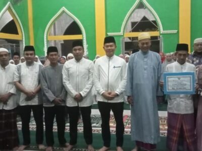 Kasubbag TU Bersama Tim Pemkab Langkat Safari Ramadhan Datangi Masjid AL Hidayah Pantai Gemi