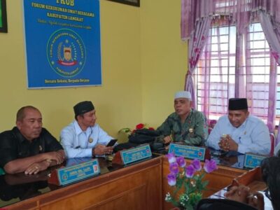 Kakan Kemenag Langkat Hadiri Rakor Jelang Hari Raya Idul Fitri 1444H