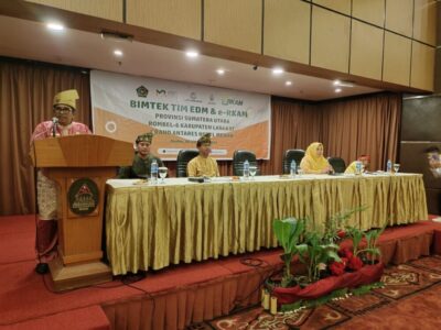 Kakan Kemenag Langkat Buka Secara Resmi Bimtek EDM & e-RKAM Batch 3