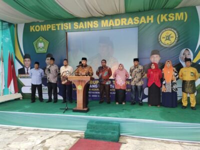 Kabid Penmad Kanwil Kemenagsu Buka Secara Resmi KSM Jenjang Madrasah Tsanawiyah Tingkat Kabupaten