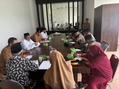 Kakan Kemenag Ikuti Rapat LPTQ di Setdakab Langkat